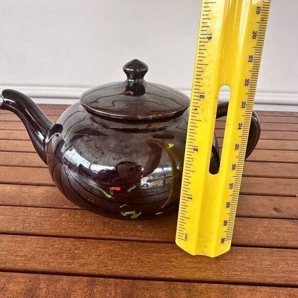 Beautiful vintage small brown teapot made in England - Picture 8 of 10